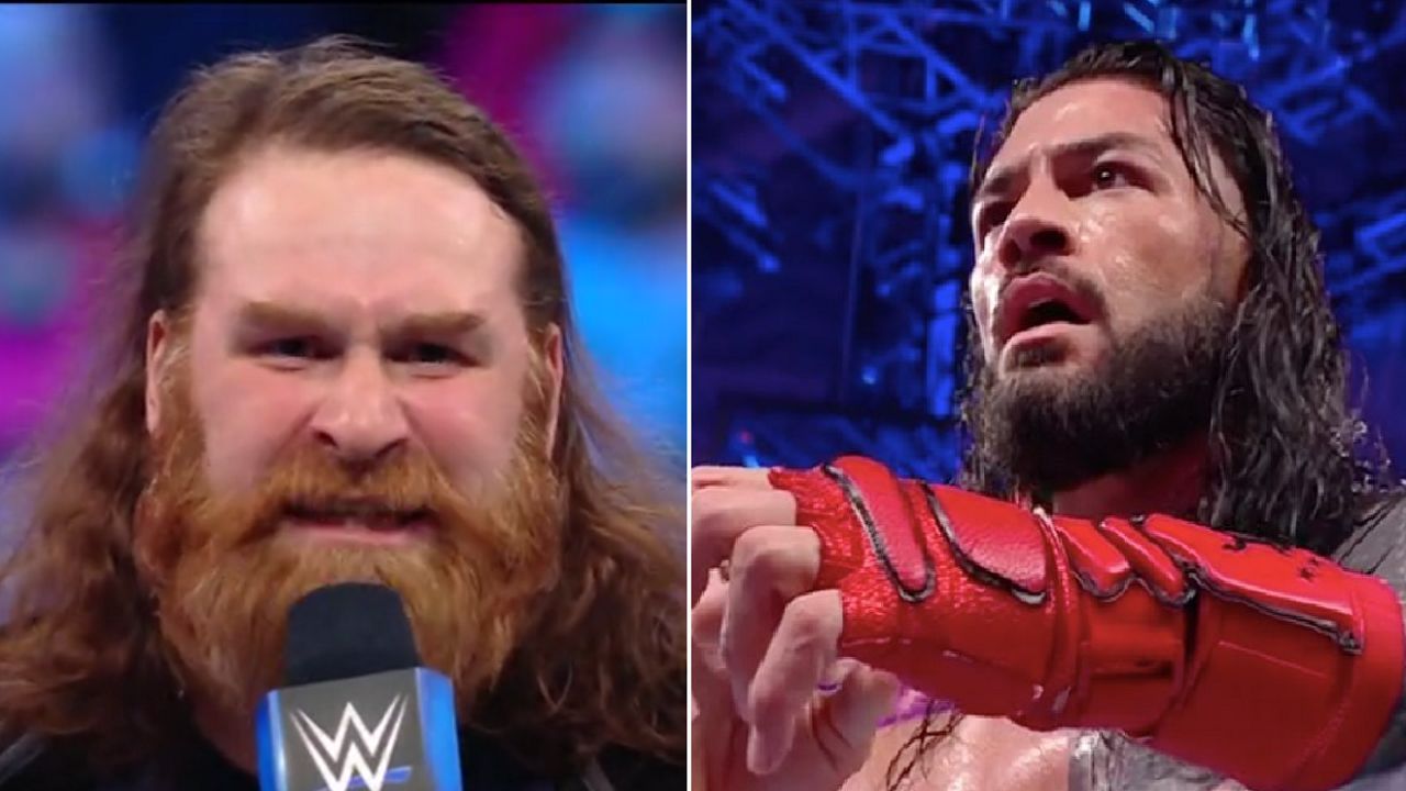 Zayn had a message for Reigns on SmackDown