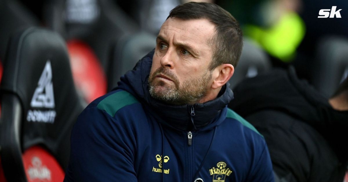 Former Southampton manager Nathan Jones was seen playing non-league football
