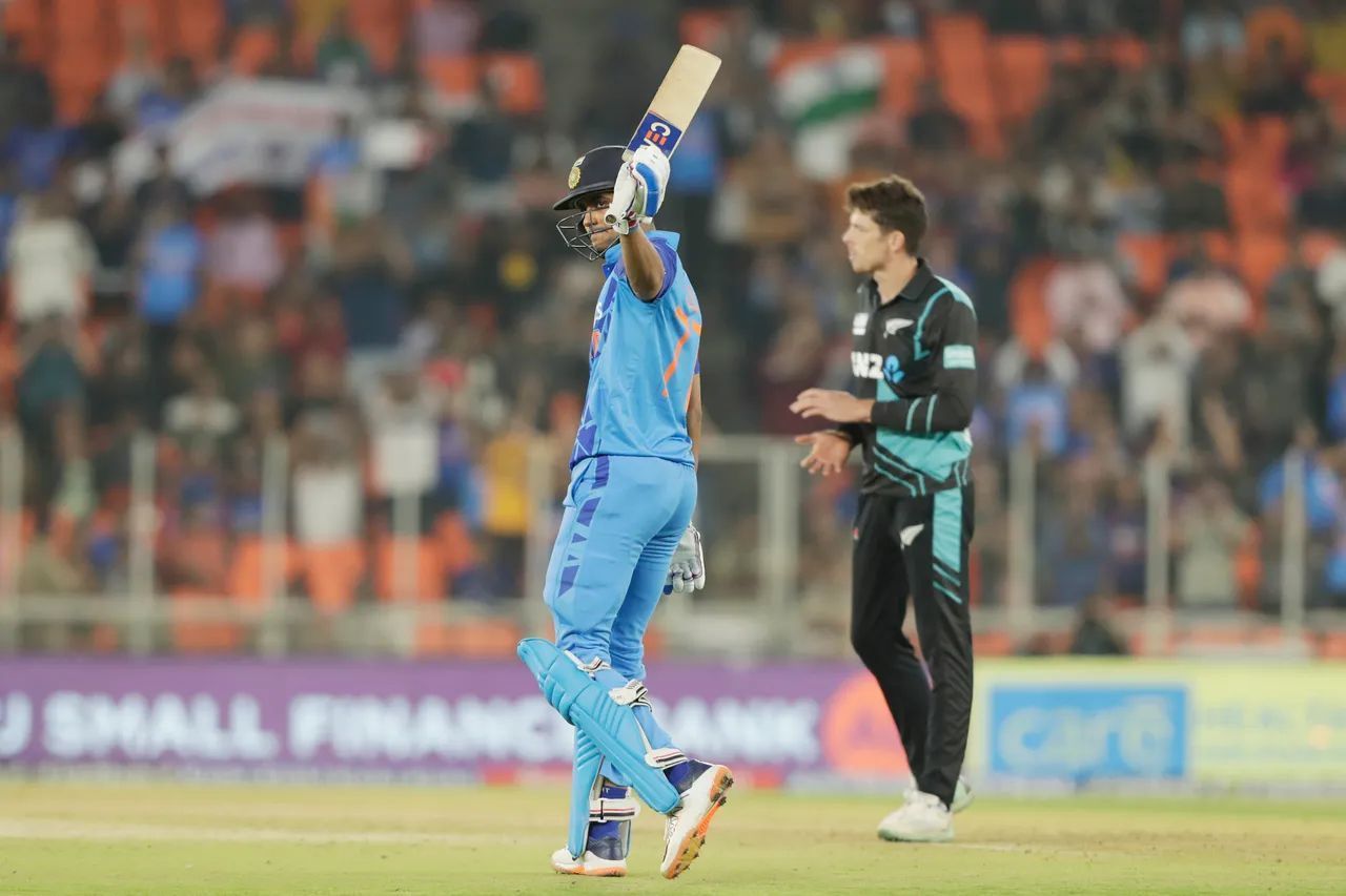 Shubman Gill played the best T20I knock of his career (Image: BCCI)