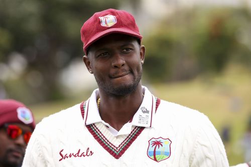 Holder took two wickets in the first innings (Image: Getty)