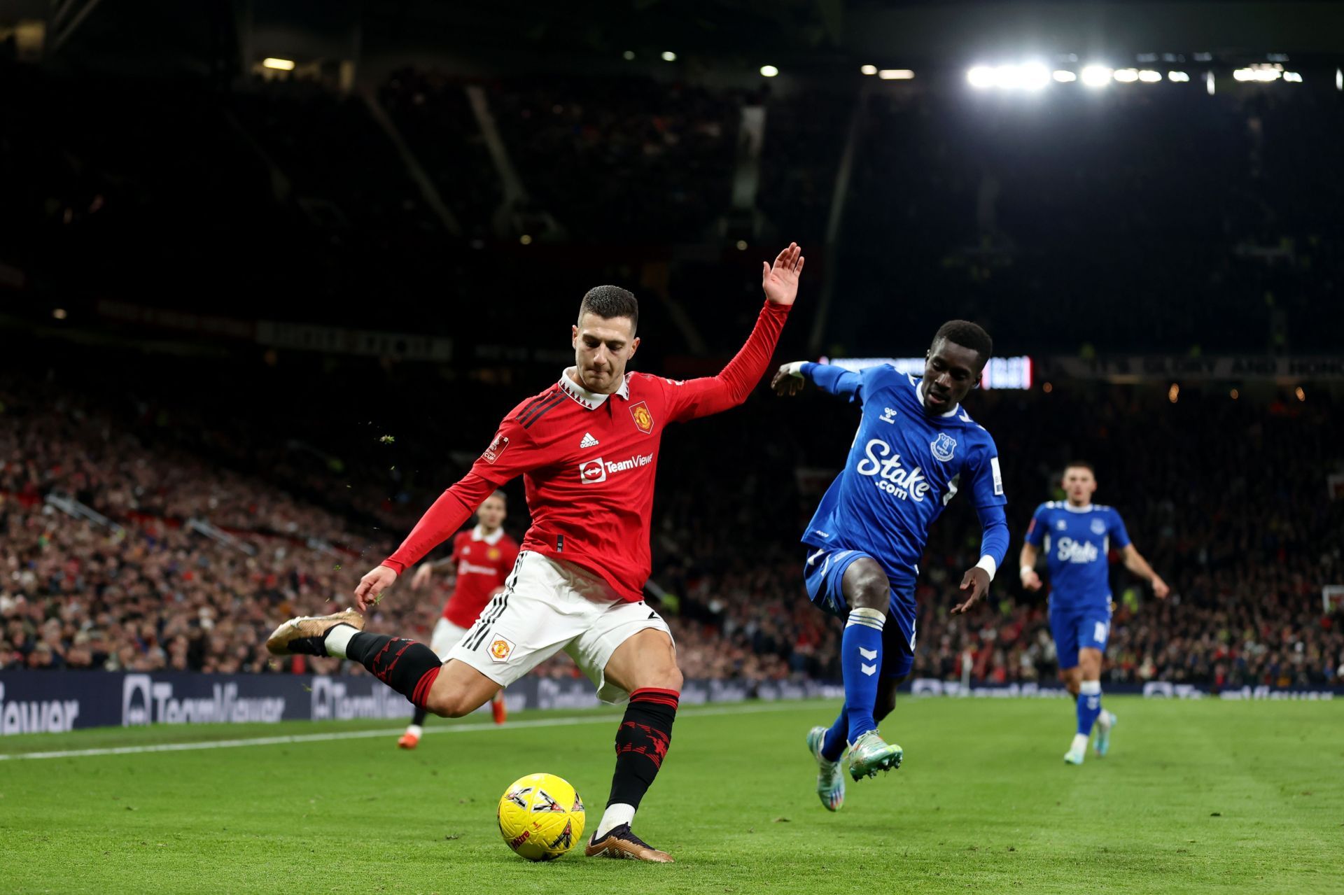 Diogo Dalot has admirers at the Santiago Bernabeu.