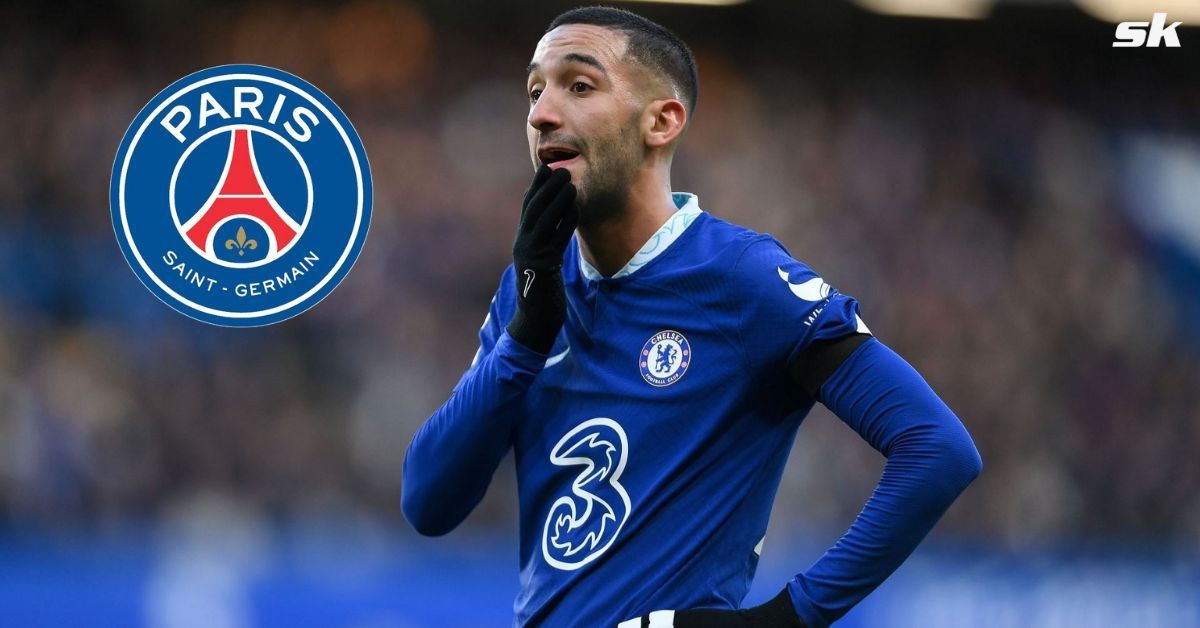 Chelsea attacker Hakim Ziyech was close to joining PSG on deadline day