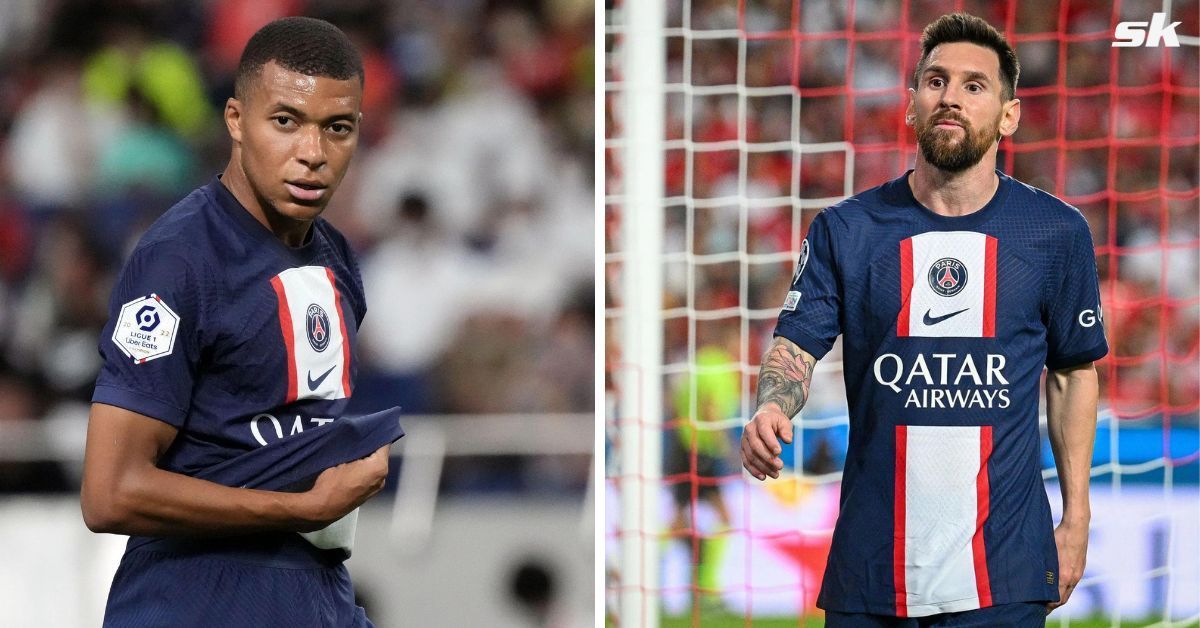 Lionel Messi and Kylian Mbappe are PSG