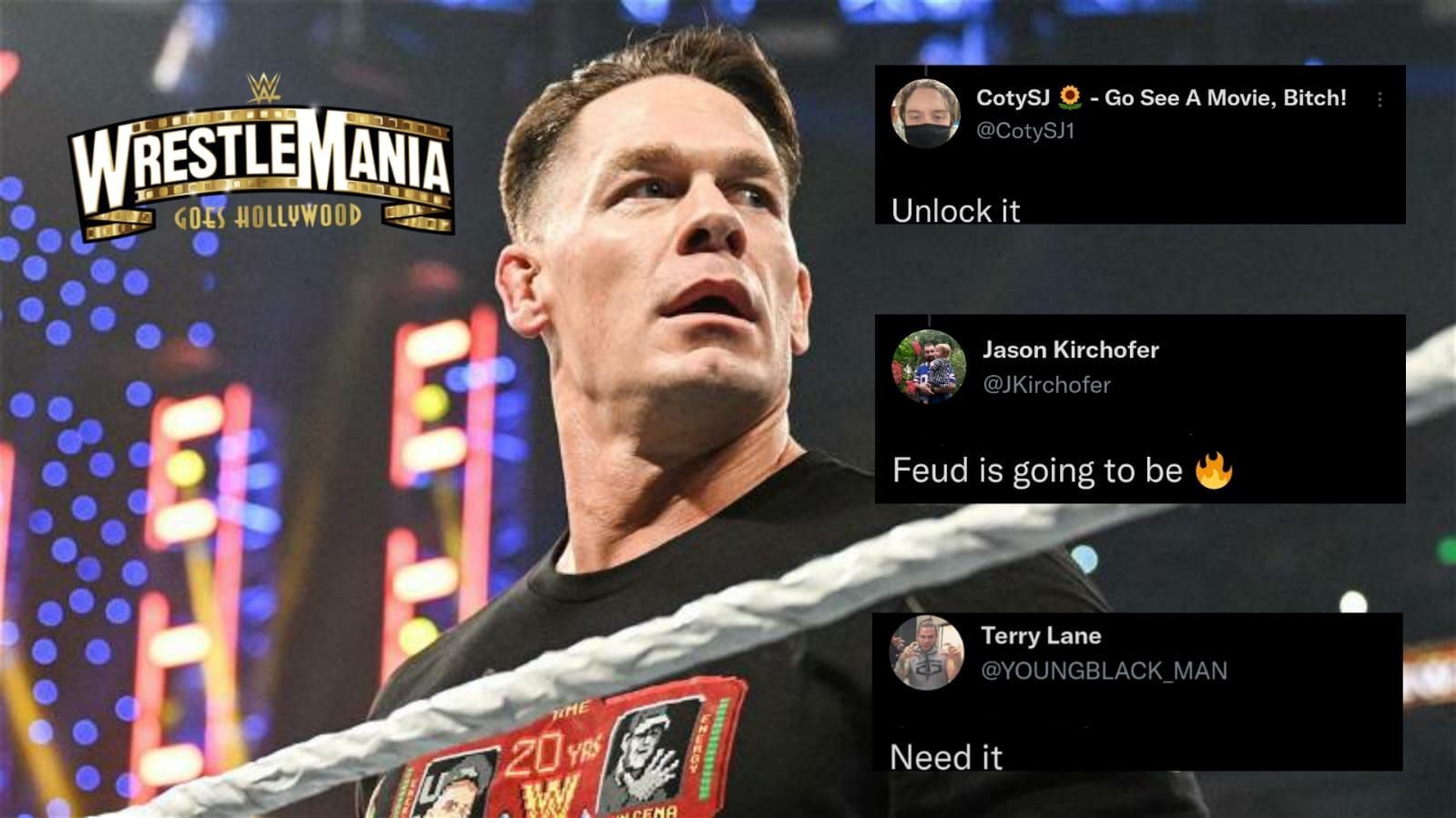 John Cena could be in action at WrestleMania 39!