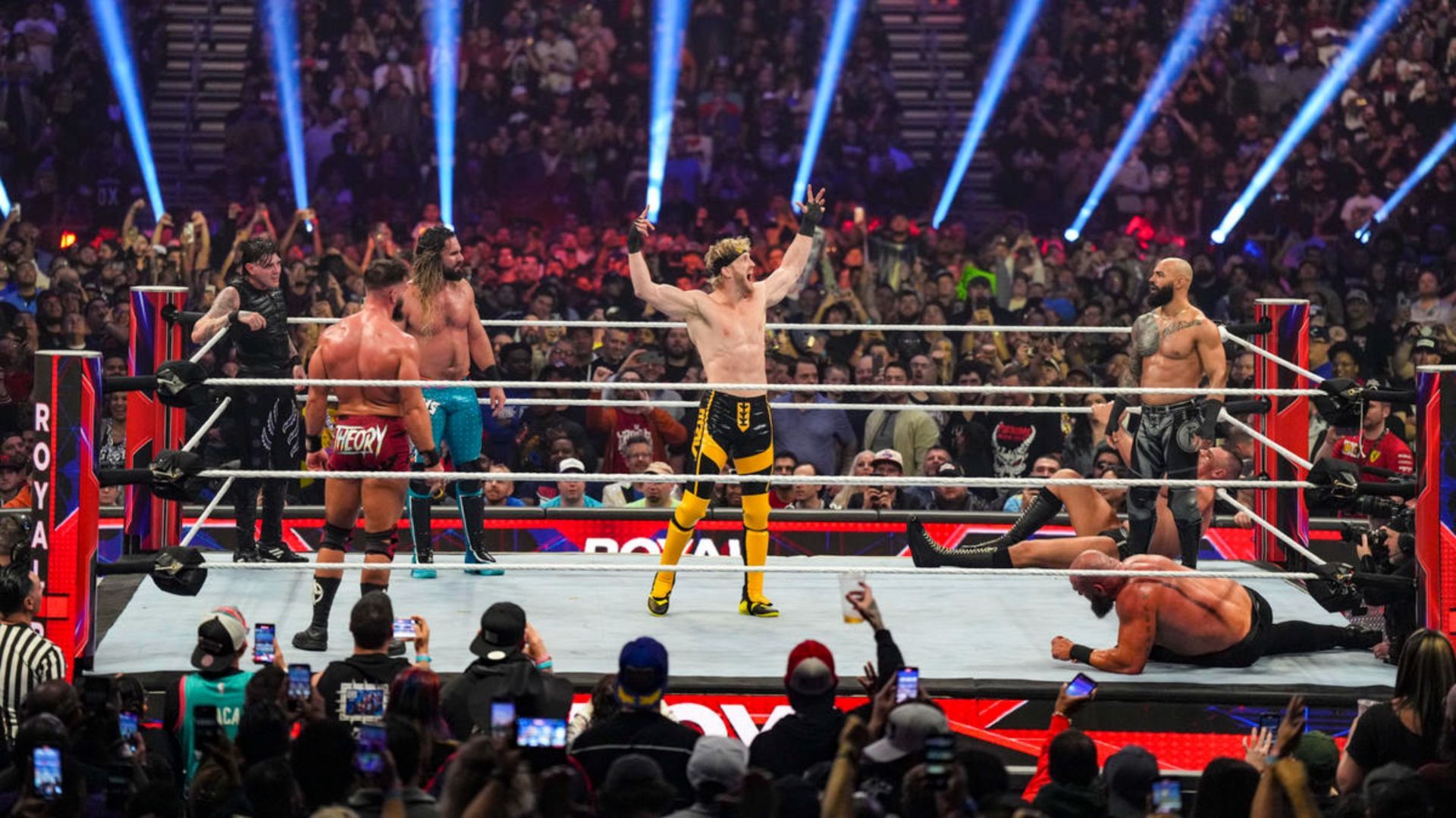 Logan Paul competed in the 2023 WWE Men