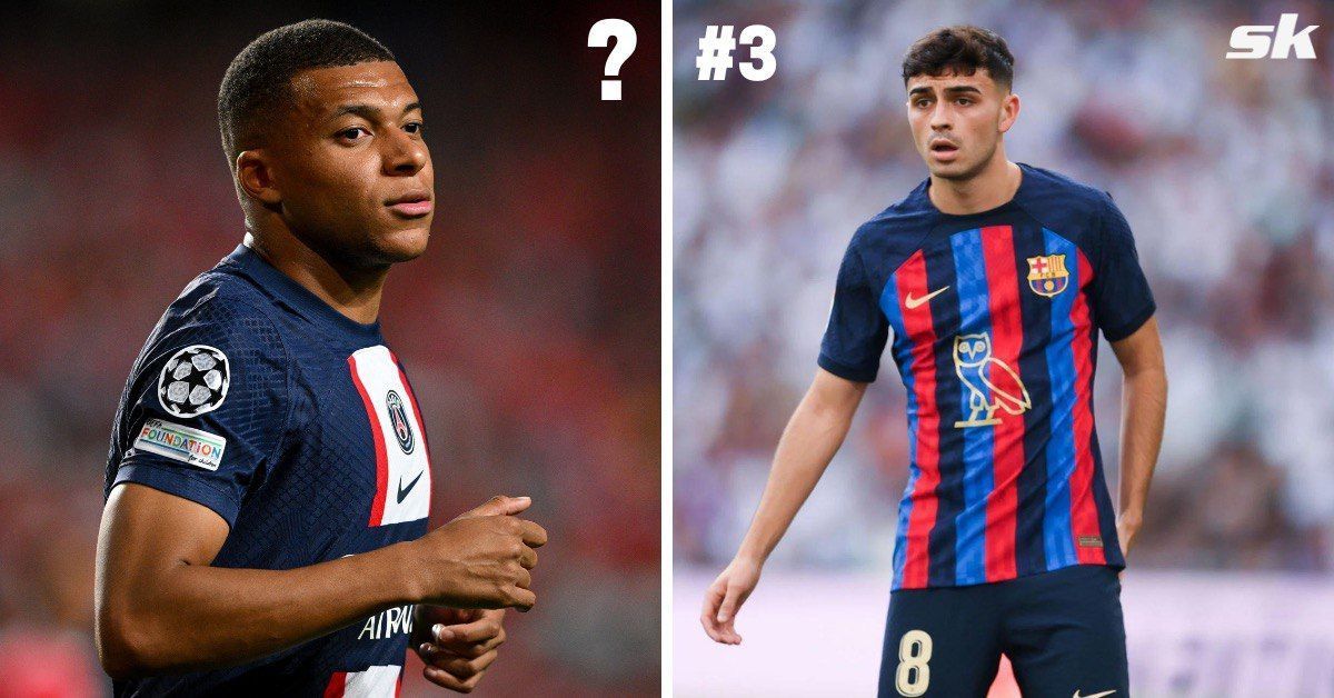 In picture: Kylian Mbappe (Left) | Pedri (Right)