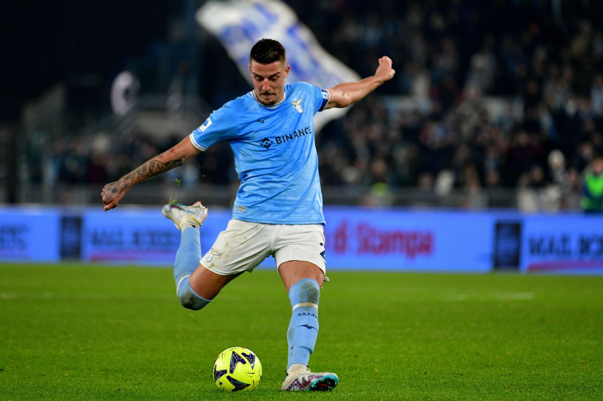 SS Lazio midfield general Sergej Milinkovic-Savic has been in impeccable touch this season