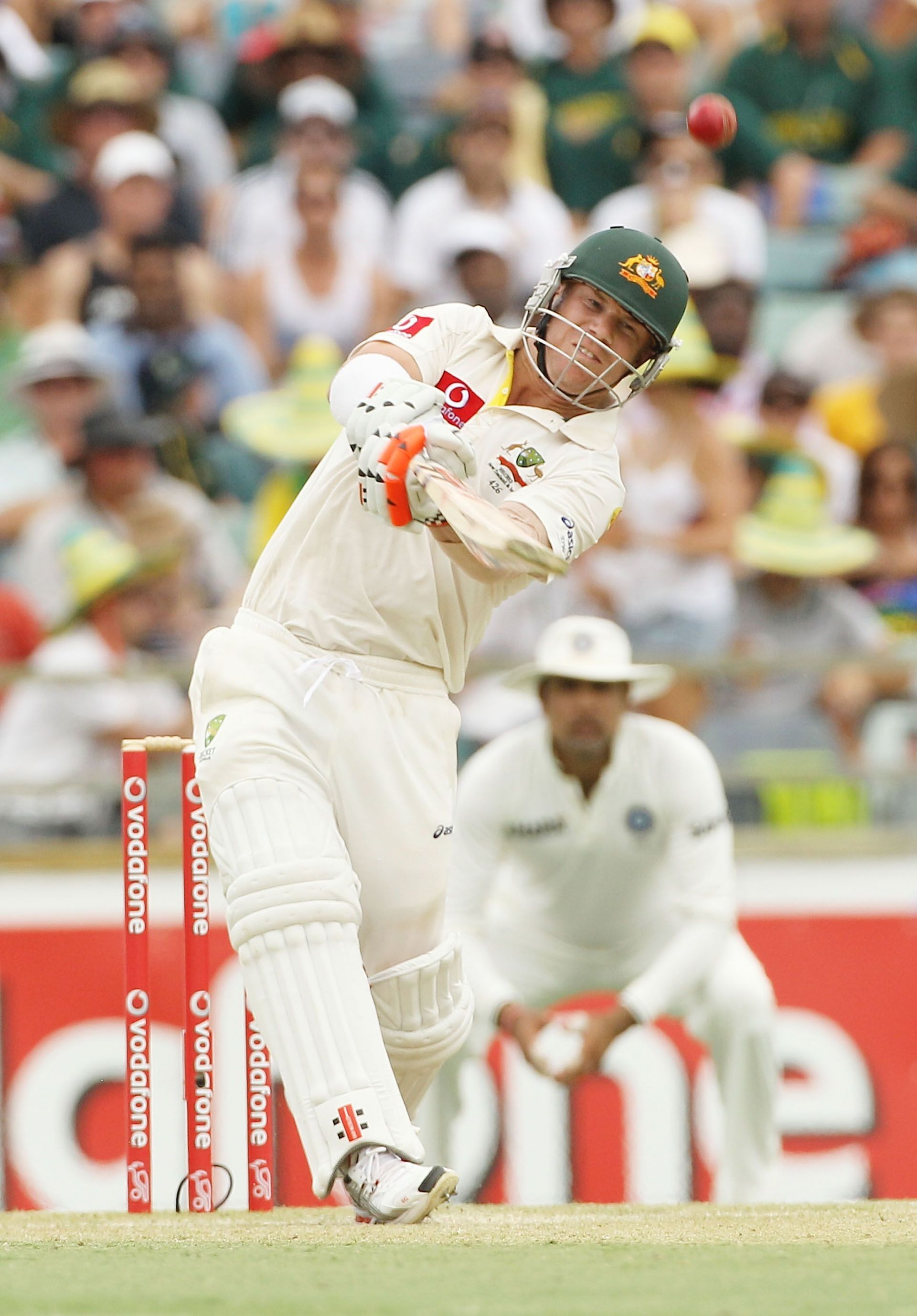 Warner bullied the Indian bowlers who were stunned by the southpaw&#039;s attacking innings