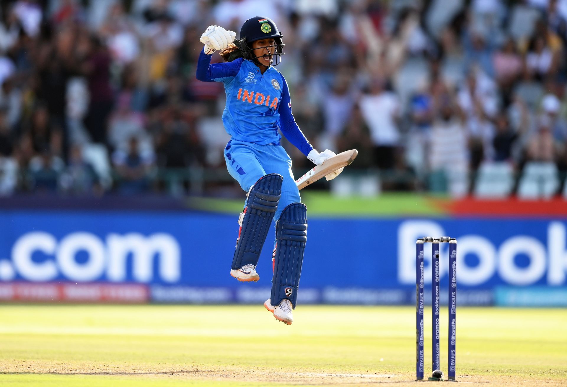 Jemimah Rodrigues played a responsible knock during India's run chase.