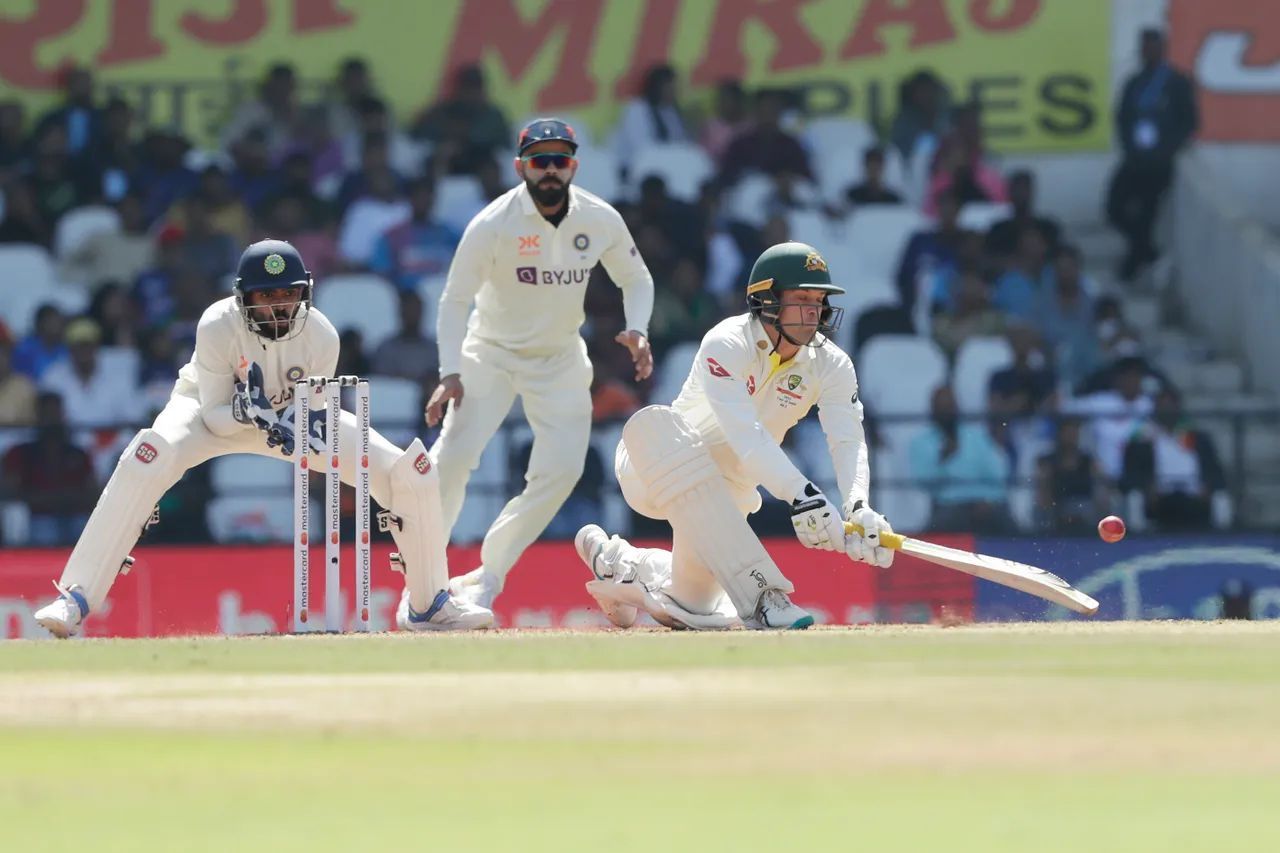 Alex Carey was Ravichandran Ashwin's 450th victim in Test cricket.