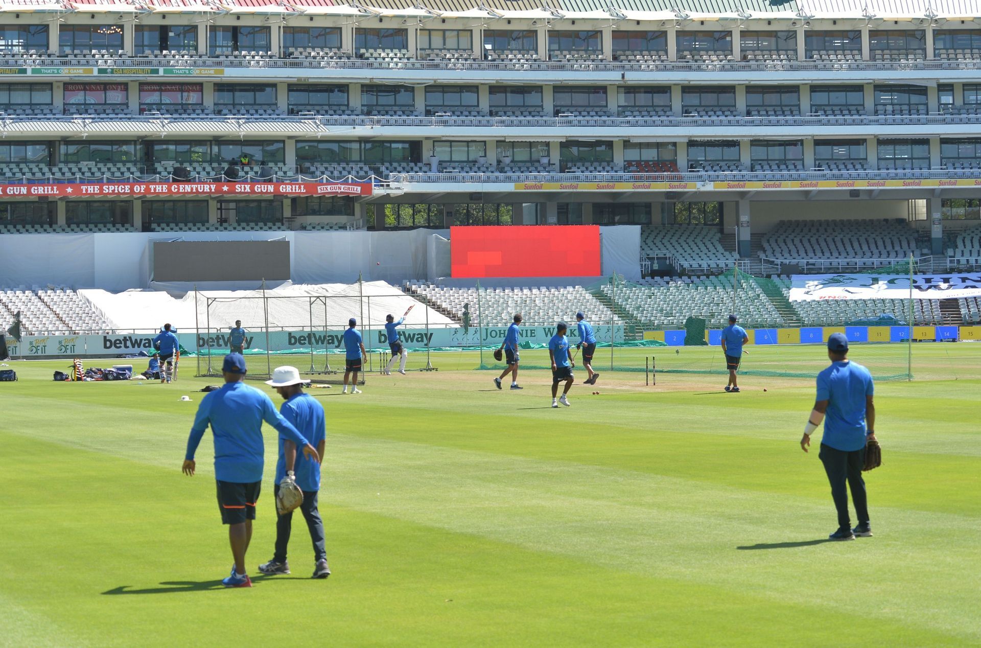 India Tour to South Africa: India Training Session