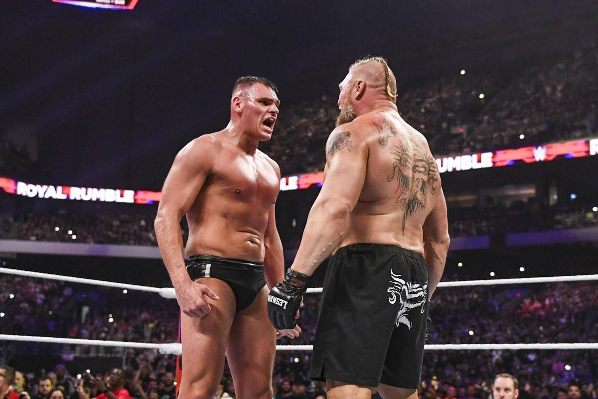 Brock Lesnar and Gunther