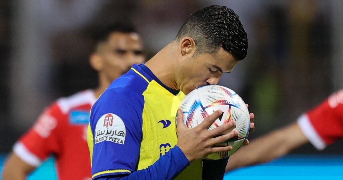 Ronaldo scored his first hat-trick for Al Nassr
