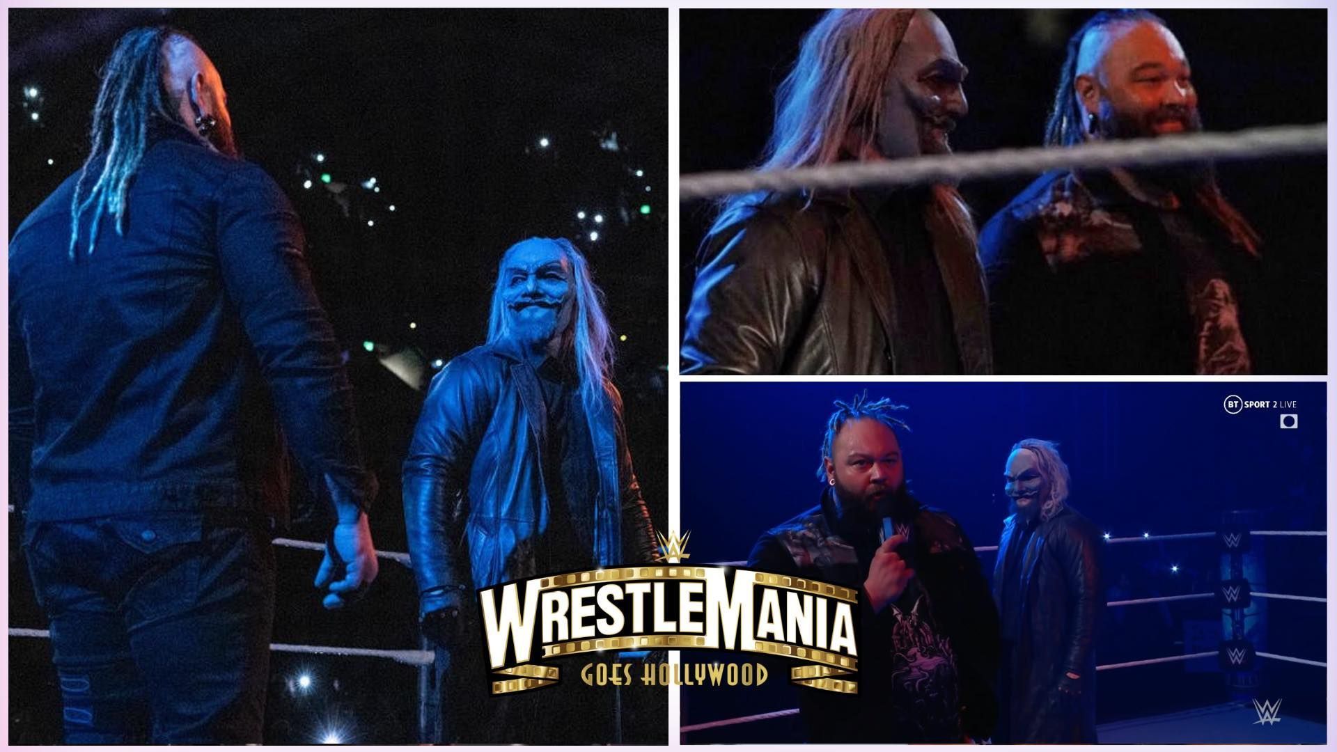 WWE SmackDown star Bray Wyatt with Uncle Howdy