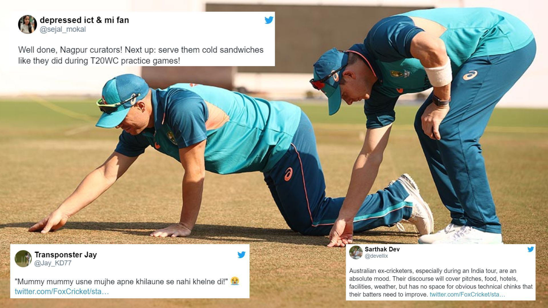 Fans tore into the Australian media for continuing to have a go at the Indians (P.C.:Twitter)