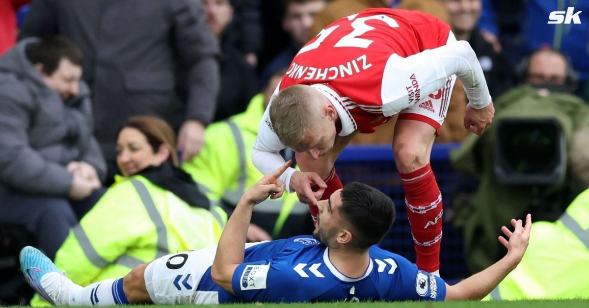 Neal Maupay was at it again against Arsenal