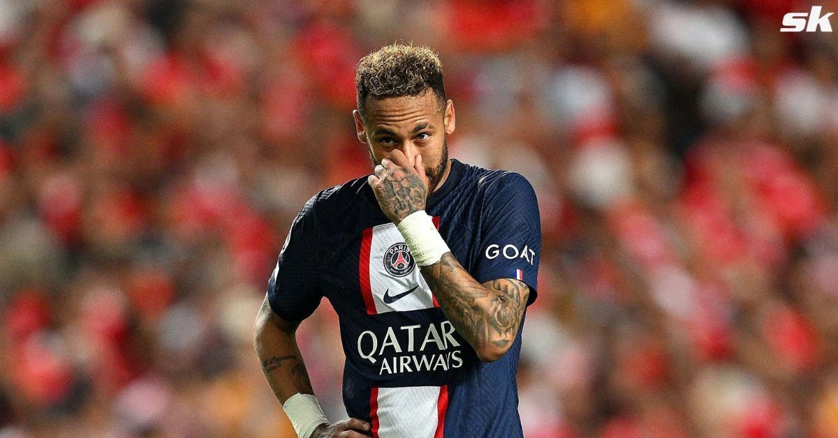 PSG superstar Neymar has suffered an ankle injury