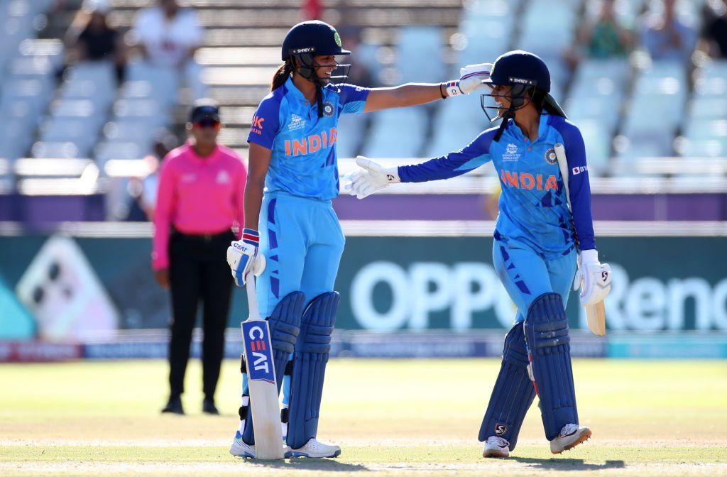 Harmanpreet Kaur and Jemimah Rodrigues. (Credits: Twitter)