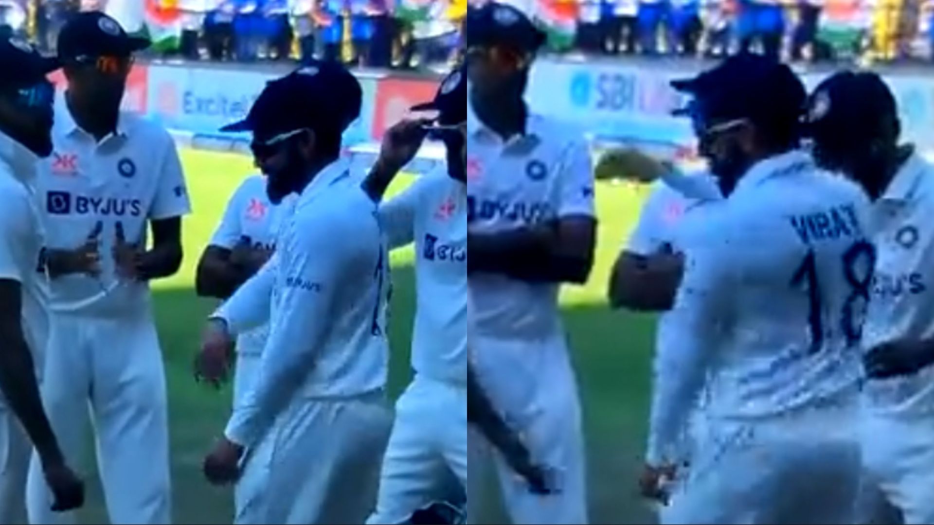 Virat Kohli seemingly danced on Jhoome Jo Pathaan (Image: Twitter)