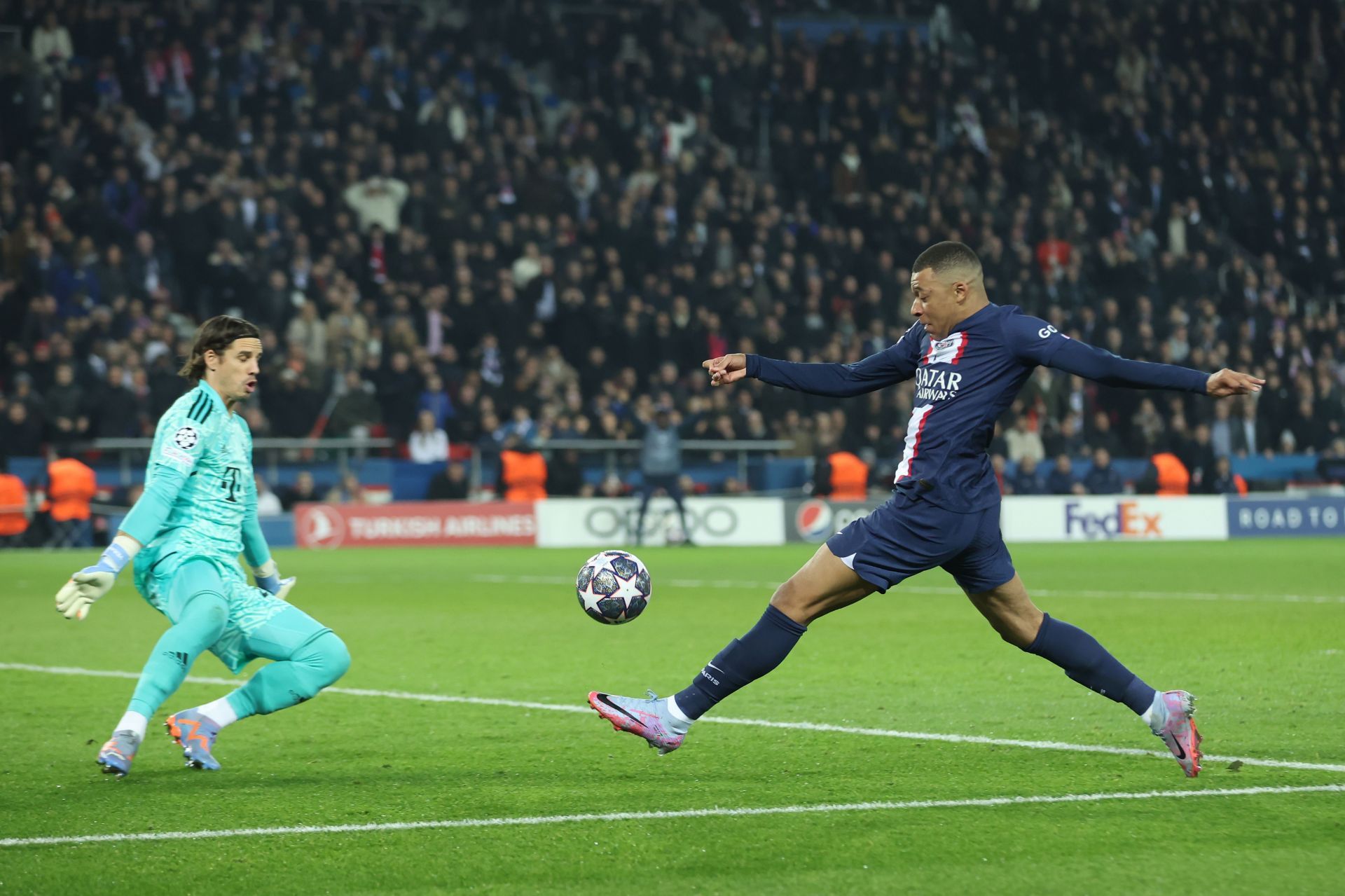 Kylian Mbappe almost snatched the game away from Bayern Munich on Tuesday.