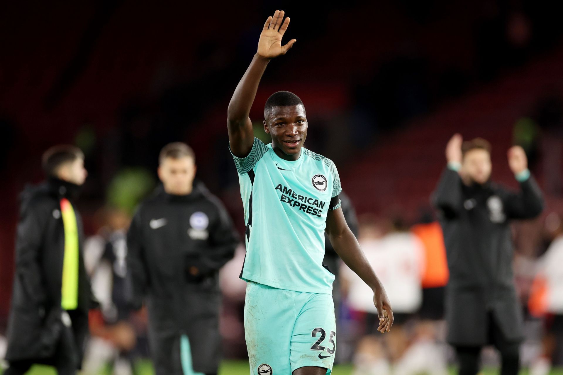 Moises Caicedo has admirers at the Emirates.