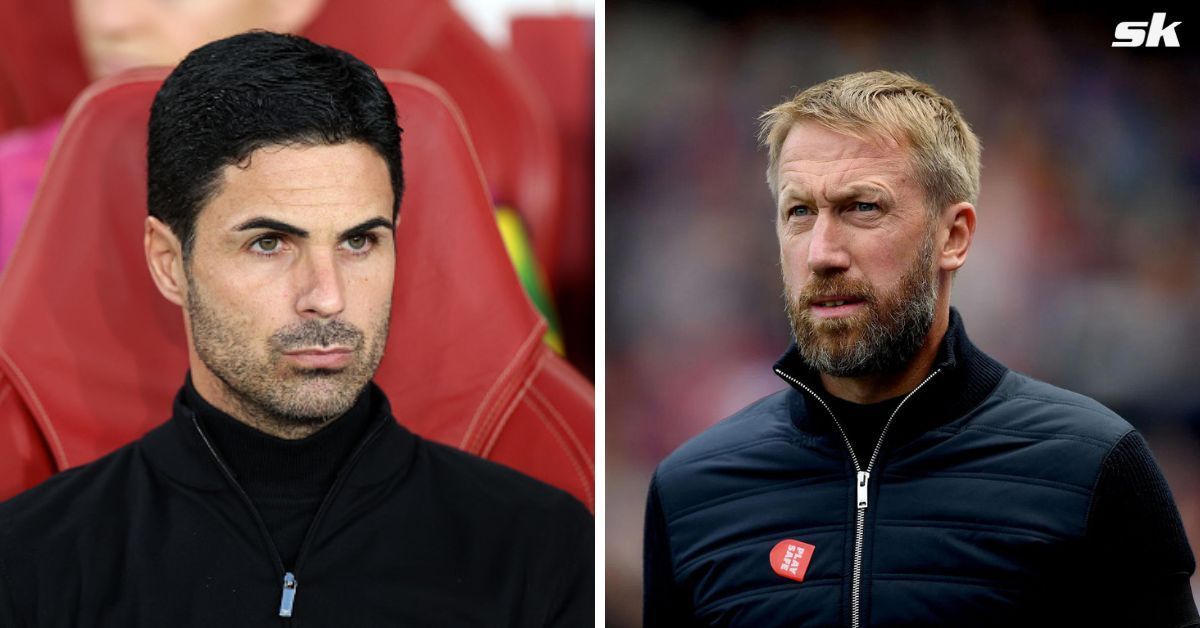 Arsenal manager Mikel Arteta and Chelsea boss Graham Potter