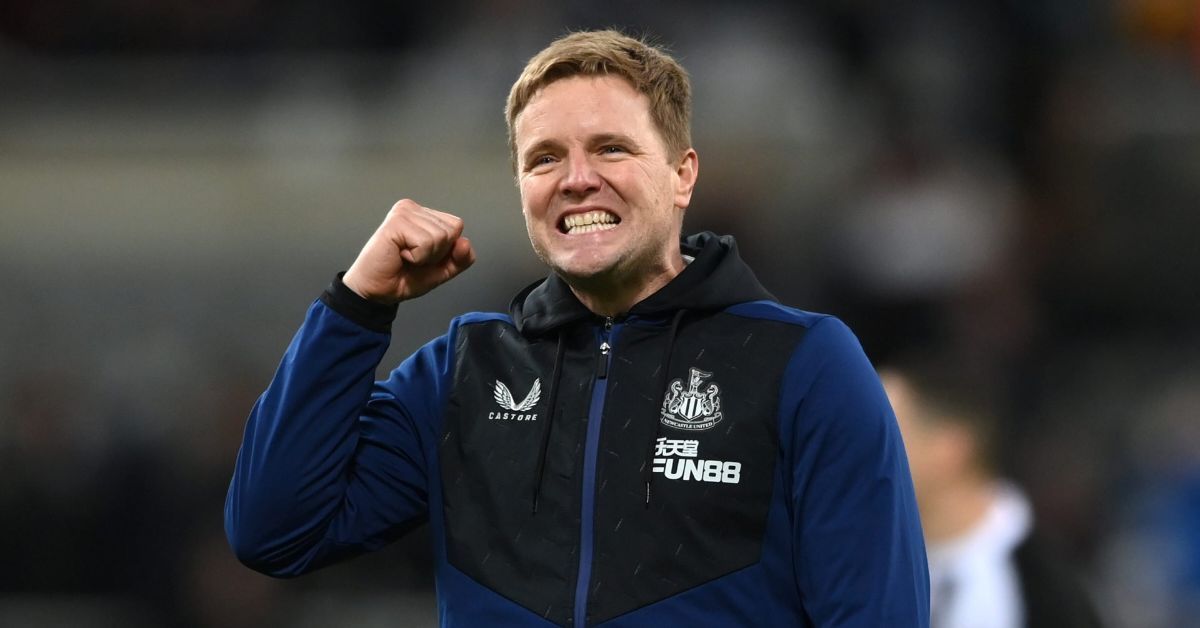 Newcastle United manager Eddie Howe.