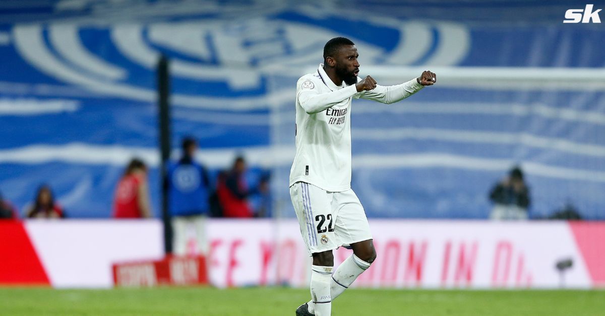 Antonio Rudiger ecstatic after Real Madrid