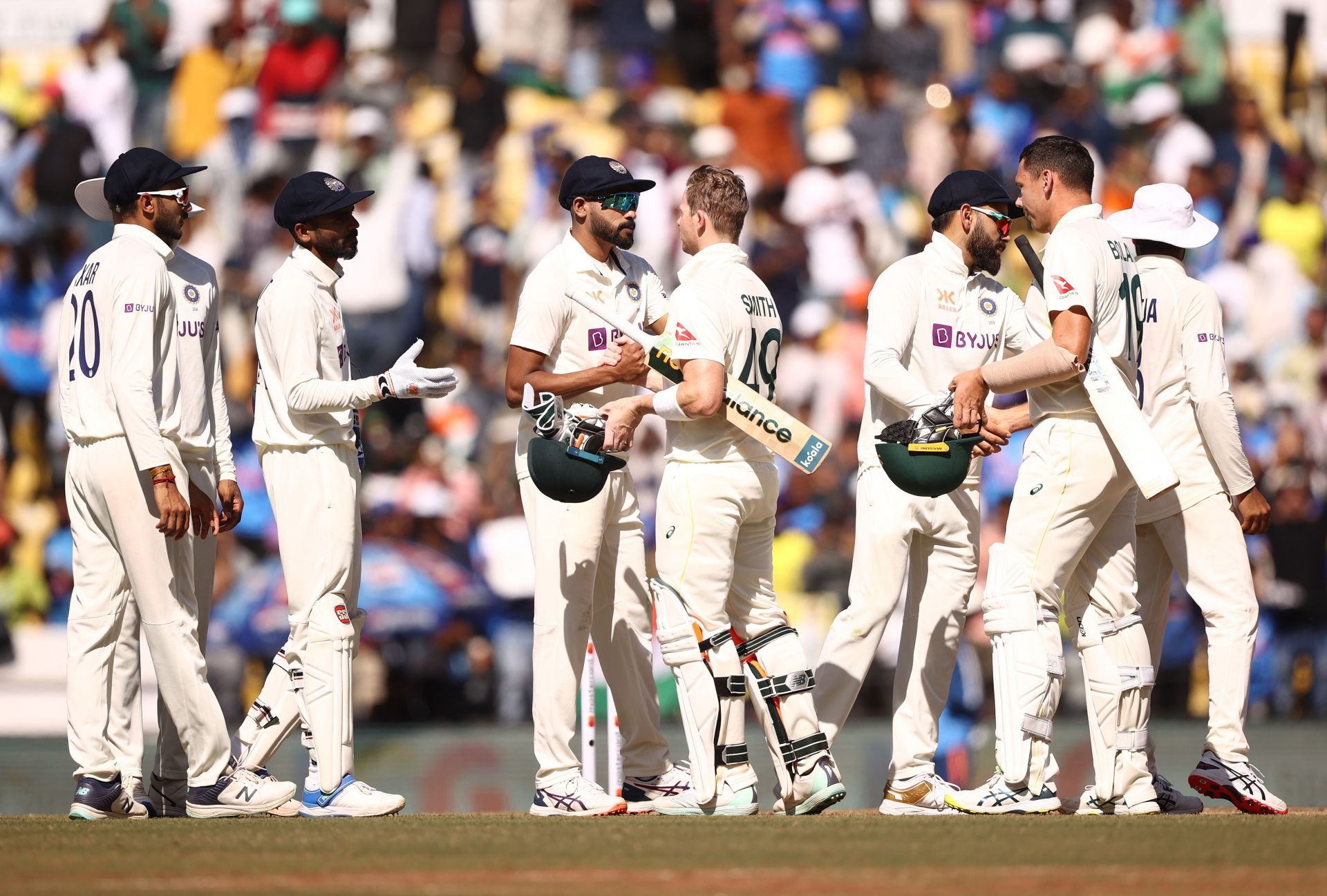 India beat Australia by an innings and 132 runs. (Credits: Getty)