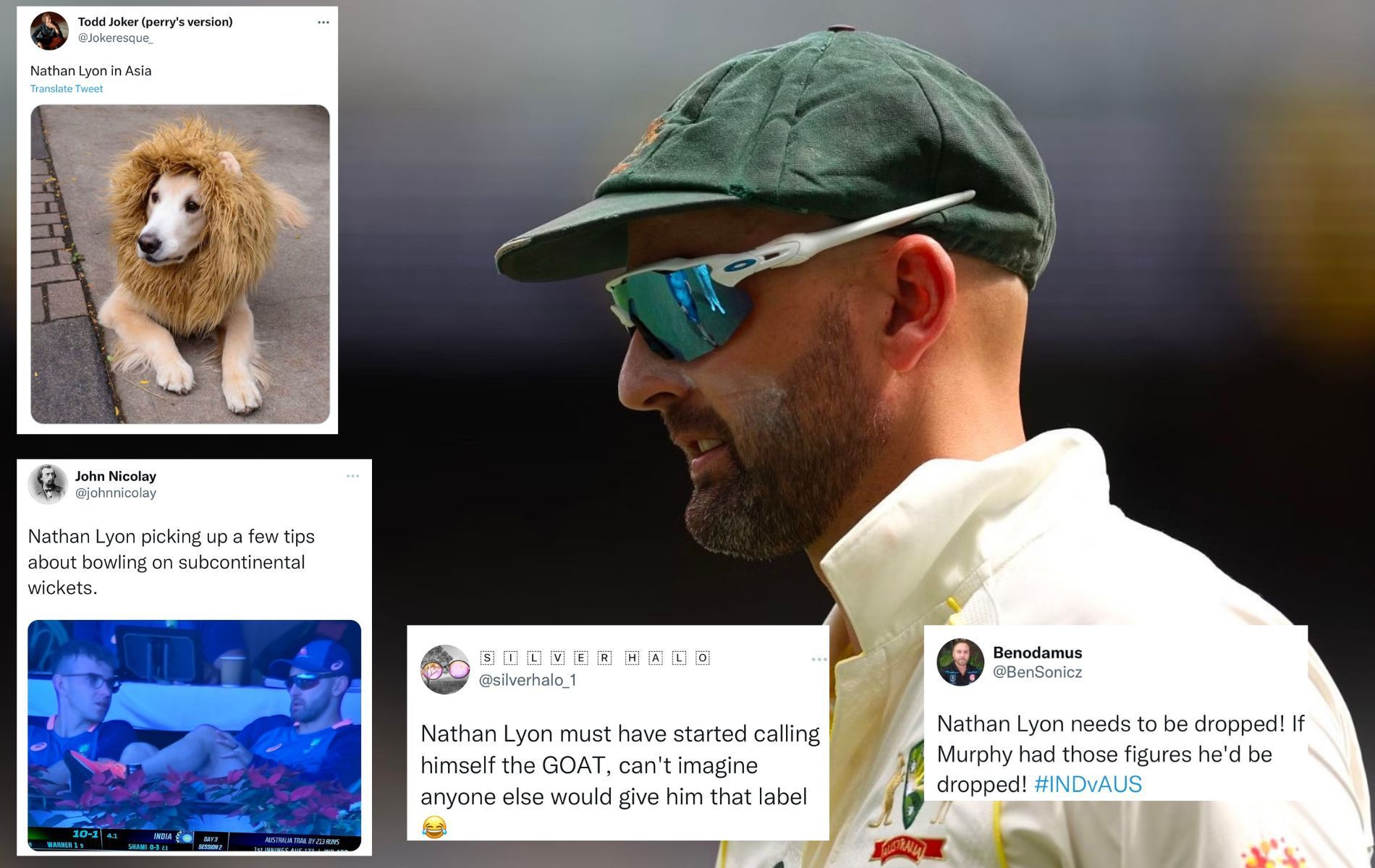 Nathan Lyon picked up just a single wicket in India