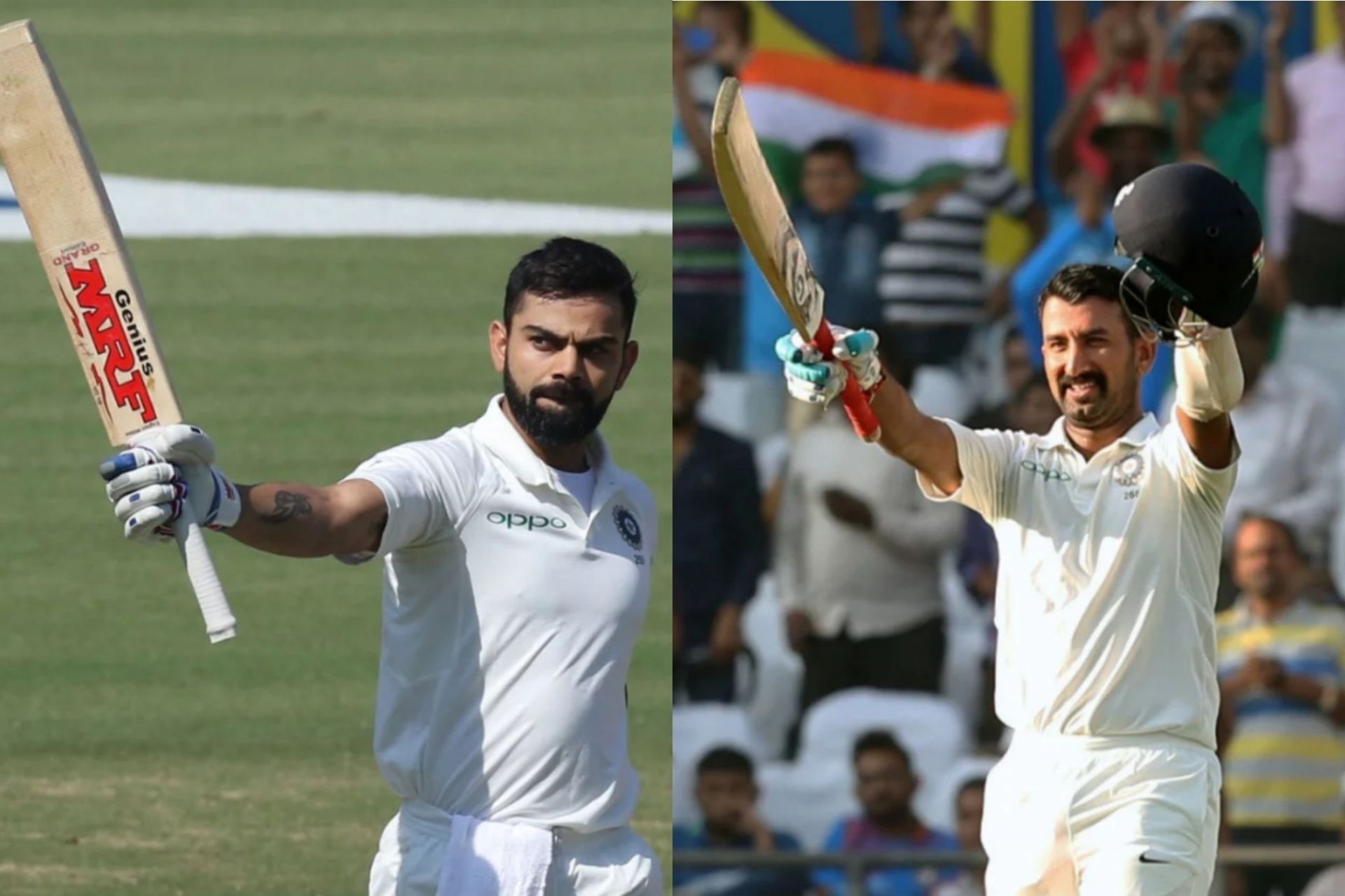 Virat Kohli and Cheteshwar Pujara scored centuries the last time India played a Test in Nagpur 