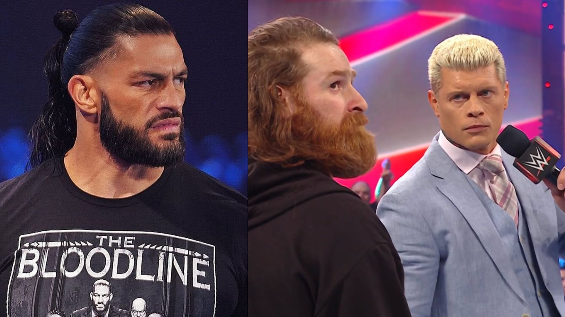 Roman Reigns responded in epic fashion to Sami Zayn and Cody Rhodes