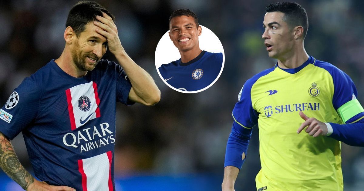 Thiago Silva has picked Messi over Ronaldo as the tougher opponent