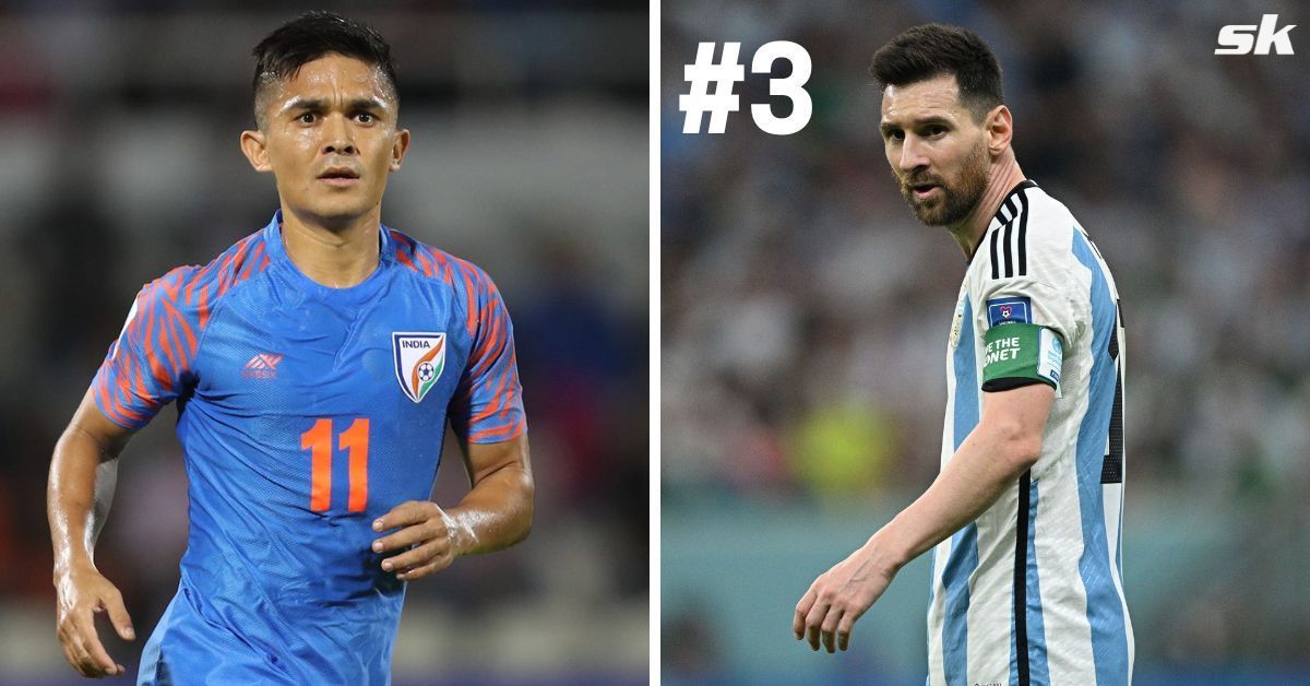 Sunil Chhetri picks Lionel Messi third for FIFA The Best Men