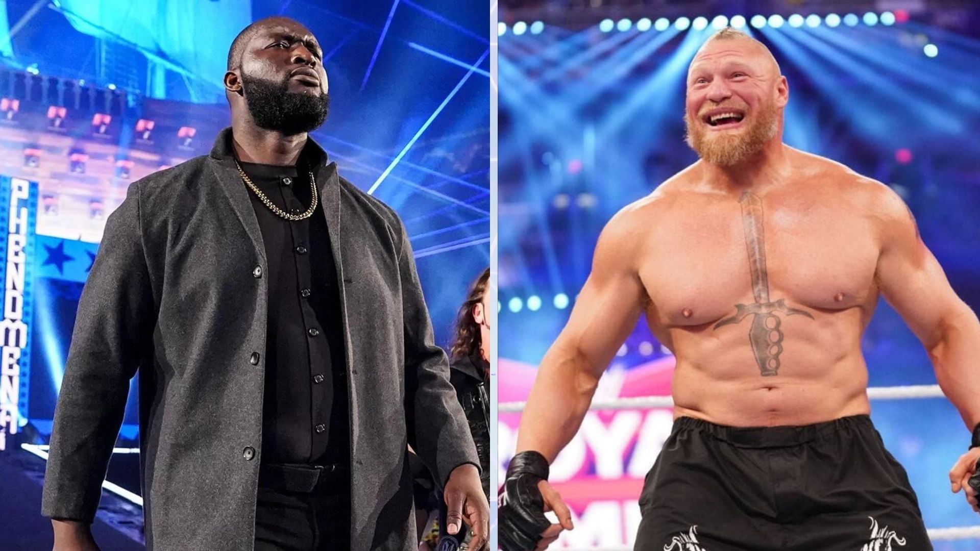 Omos vs. Brock Lesnar is confirmed for WrestleMania 39 