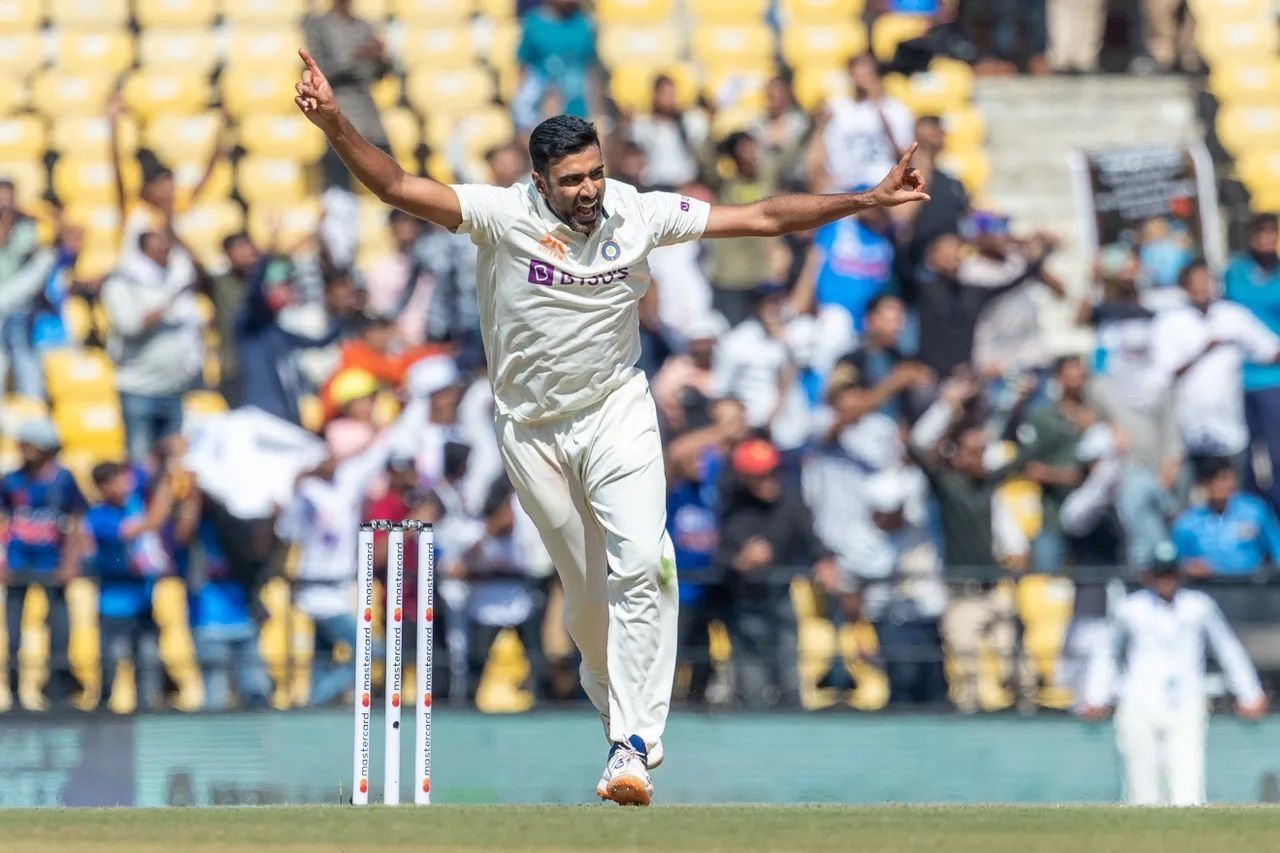 Ravichandran Ashwin ran through the Australian top order in the second innings of the Nagpur Test. [P/C: BCCI]