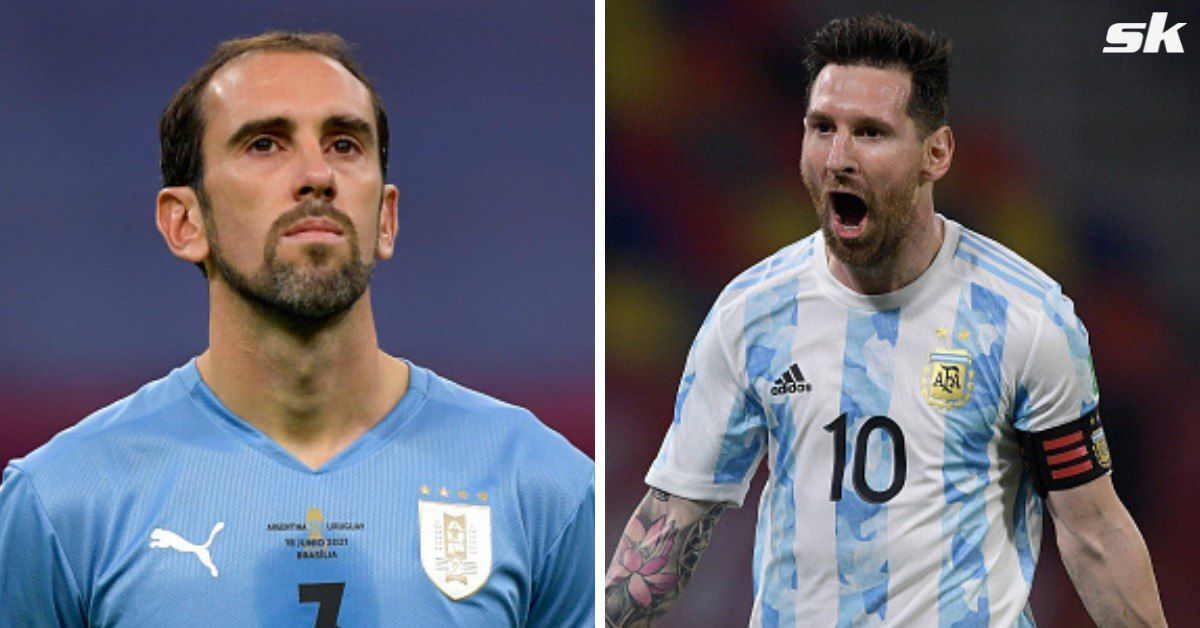 Diego Godin admits he was happy after Argentina and Messi won the World Cup
