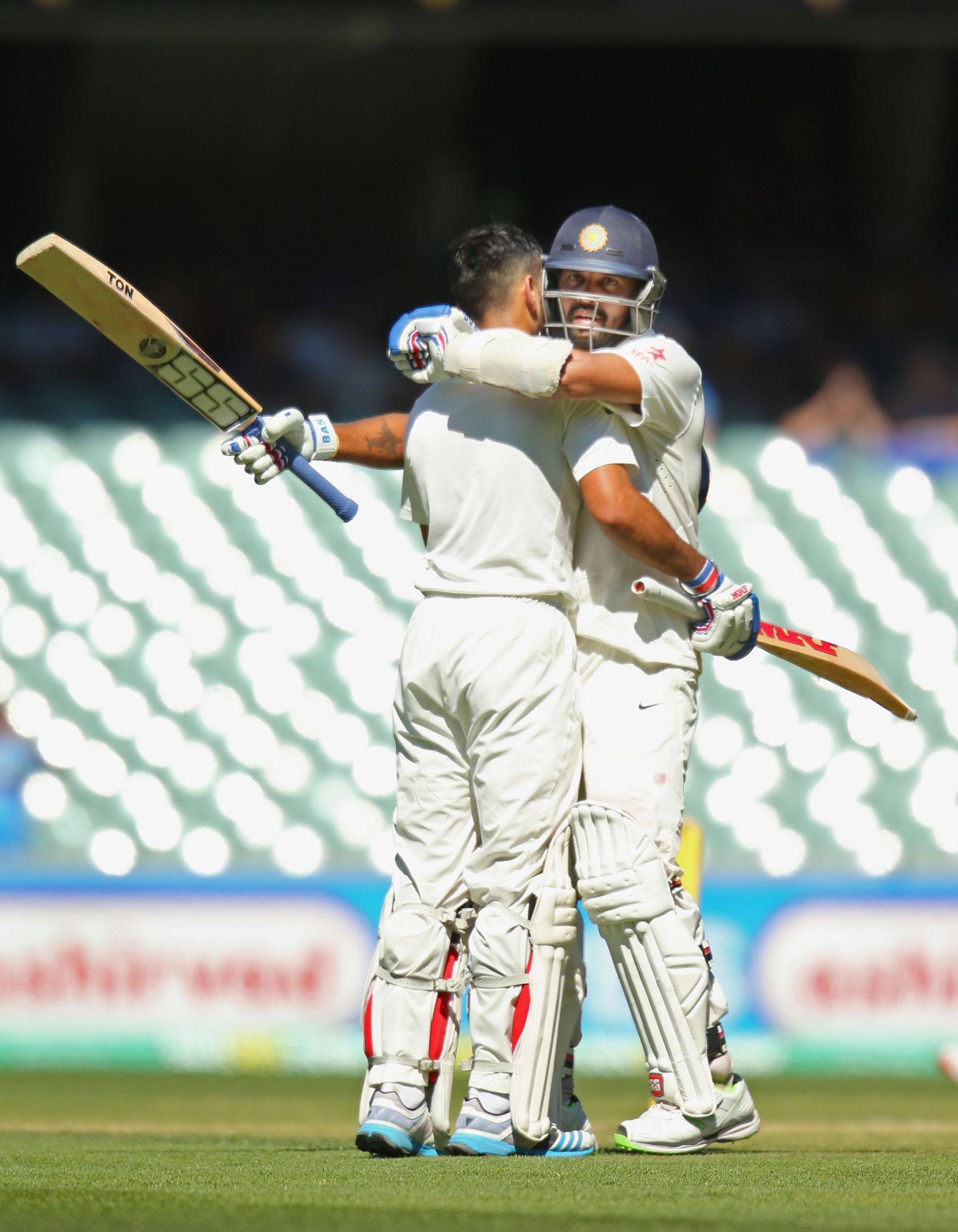 Murali Vijay in the Australia v India - 1st Test: Day 5.