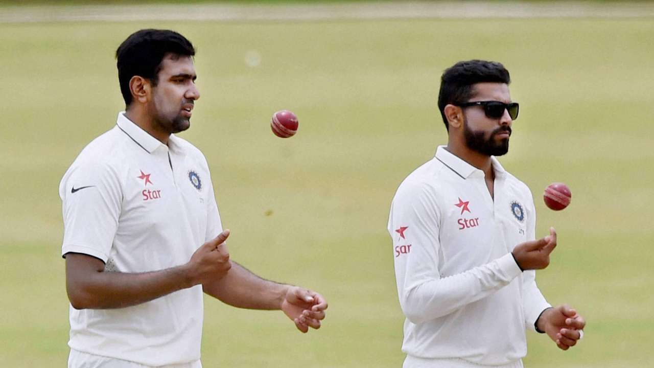 Ravichandran Ashwin and Ravindra Jadeja 