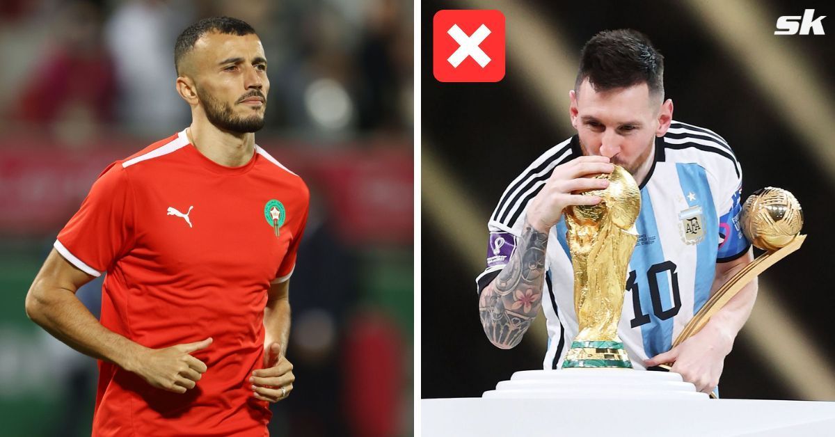 Romain Saiss shockingly left Messi out of his shortlist.
