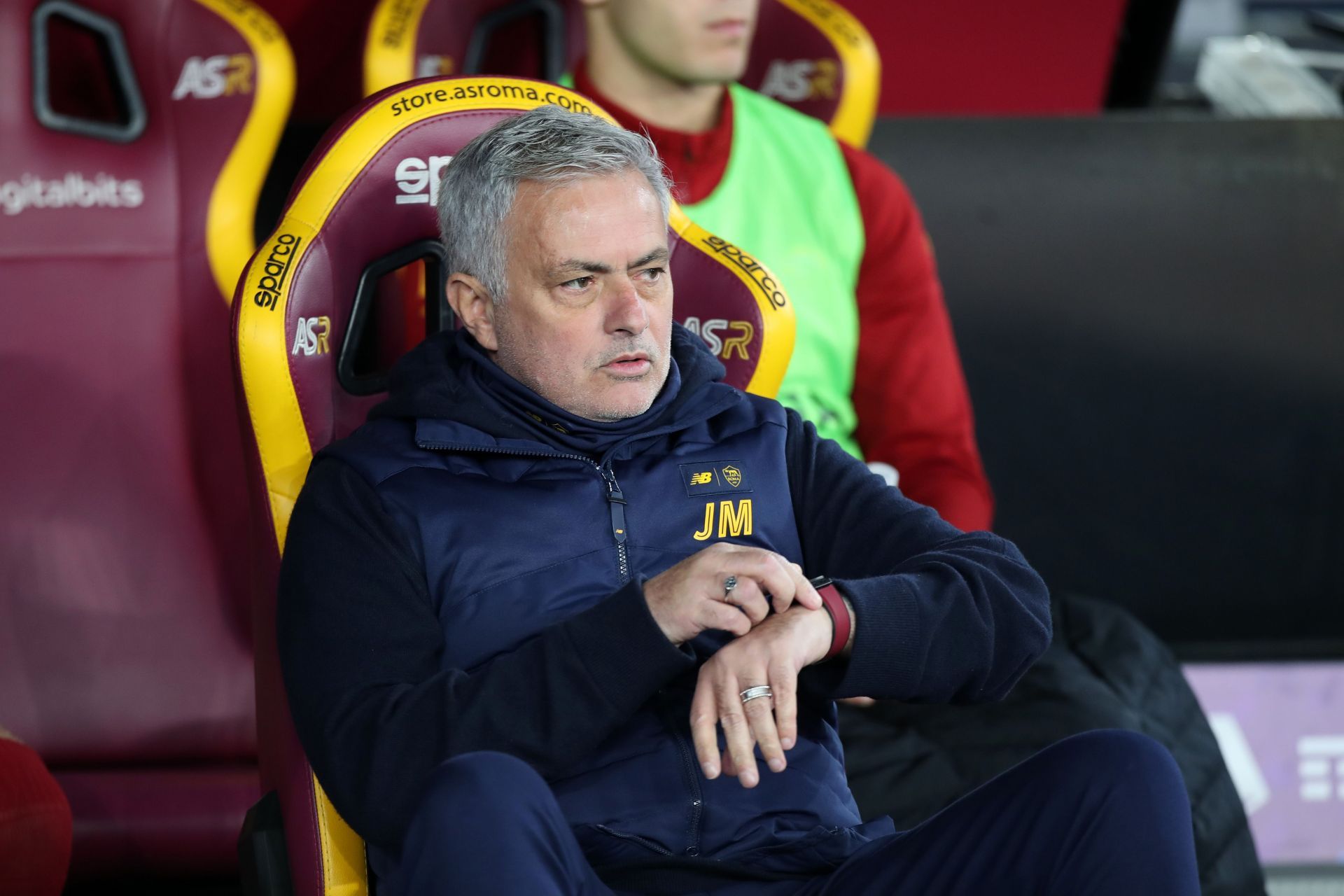 Jose Mourinho is frustrated at Roma.