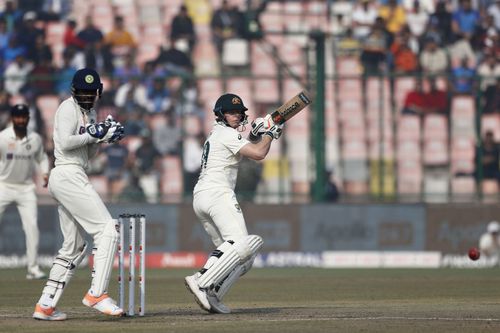 Steve Smith and many of his teammates fell to a sweep shot. (Credits: Getty)