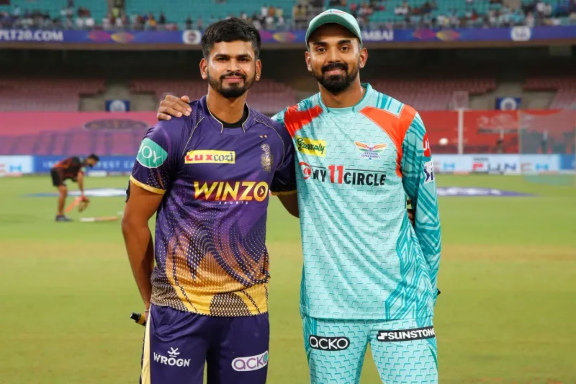 KL Rahul (right) with Shreyas Iyer. Pic: BCCI