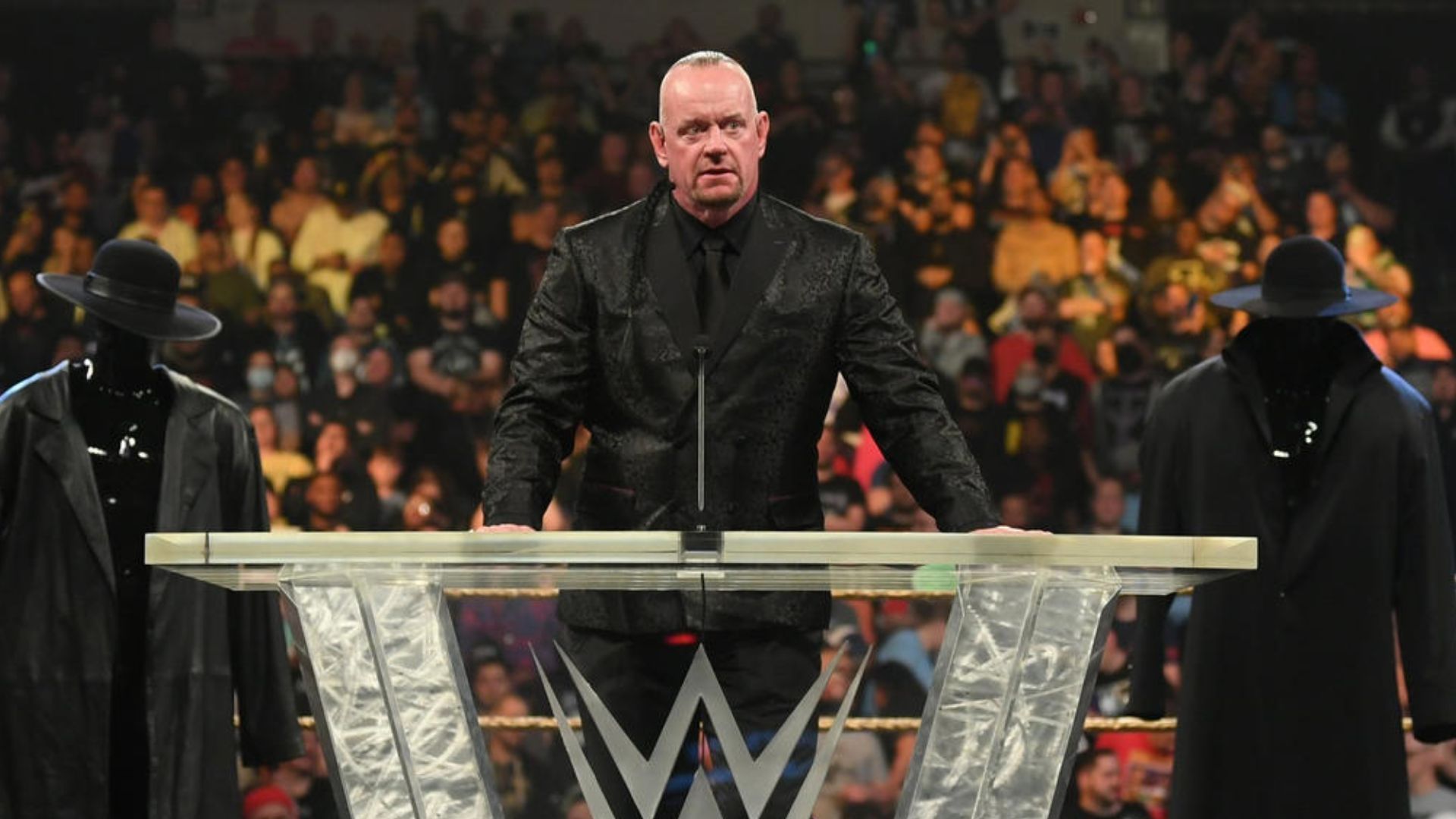 The Undertaker wrestled for WWE between 1990 and 2020.