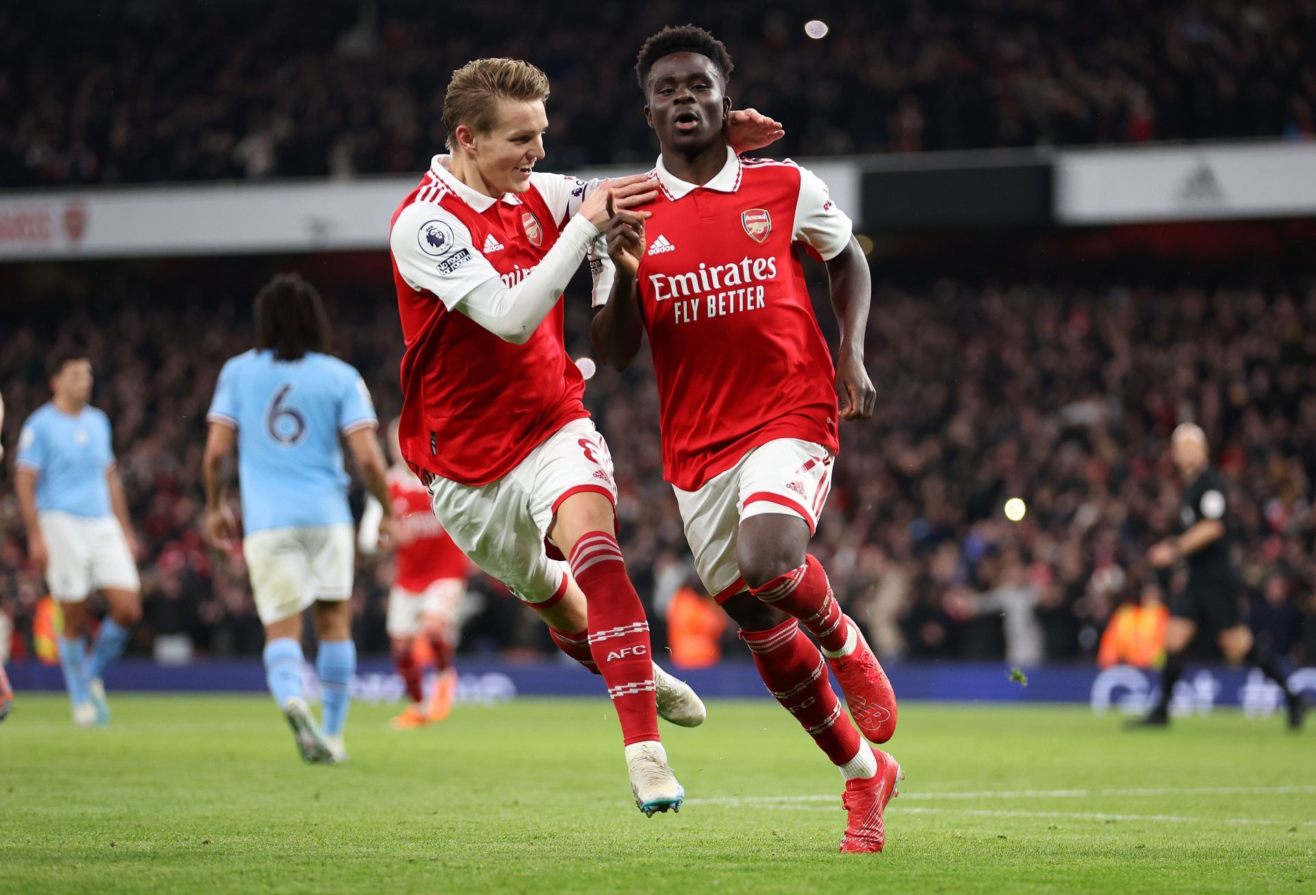 Bukayo Saka has been on fire this season.