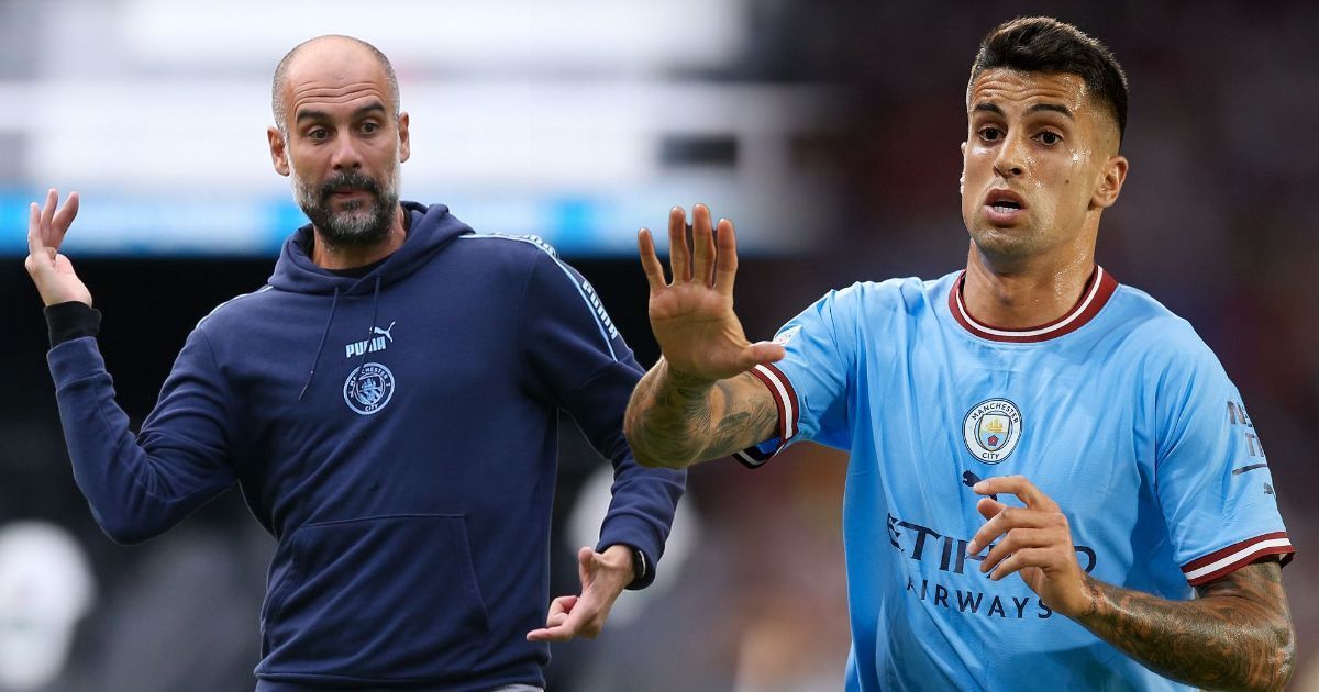 What happened between Joao Cancelo and Pep Guardiola at Manchester City?