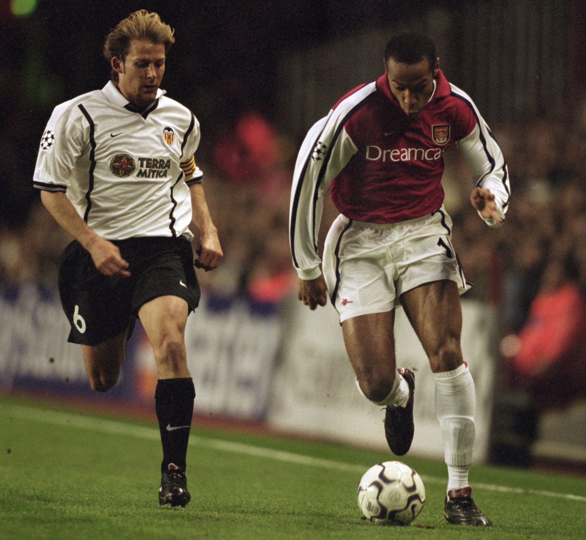 Gaizka Mendieta, Thierry Henry