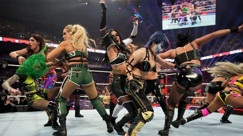 Much of the women's division