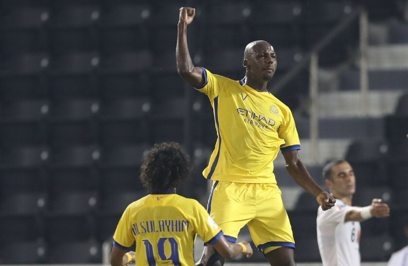 Abdullah Madu in action for Al Nassr