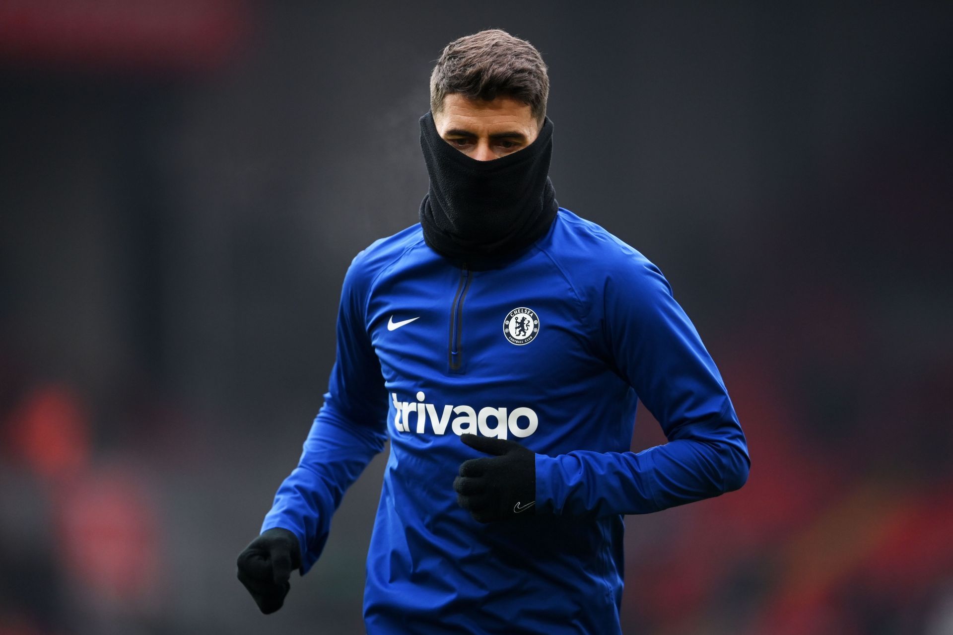 Jorginho moved to the Emirates last month.